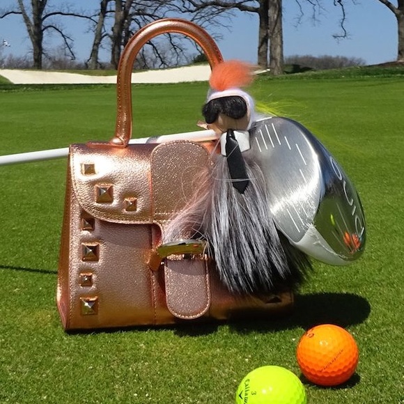 Fendi Accessories - RARE FENDI x Lagerfeld Karlito Bag Bug Charm fox Fur leather